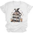 Dragon Hoard Of Books Reading Lover Cute Art Unisex Jersey T-Shirt Dragon Hoard Of Books Reading Lover Cute Art Unisex Jersey T-Shirt