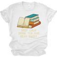 Drink Tea And Read Books Reading Bookworm Literature Unisex Jersey T-Shirt