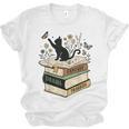 Fantasy Drama Tragedy Cat Book Lover Reading Humor Unisex Jersey T-Shirt Fantasy Drama Tragedy Cat Book Lover Reading Humor Unisex Jersey T-Shirt