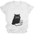 First Of All I’m A Delight Cute Cat Books Coffee Humor Unisex Jersey T-Shirt First Of All I’m A Delight Cute Cat Books Coffee Humor Unisex Jersey T-Shirt