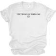 Very Fond Of Walking Book Lover Mom Walking Unisex Jersey T-Shirt Very Fond Of Walking Book Lover Mom Walking Unisex Jersey T-Shirt