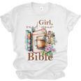 Girl Read Your Bible Christian Faith Jesus Book Unisex Jersey T-Shirt Girl Read Your Bible Christian Faith Jesus Book Unisex Jersey T-Shirt