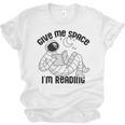 GIVE ME Space I'm Reading Kids Astronaut Book Reader Meme Premium Tri-Blend Unisex Jersey T-Shirt GIVE ME Space I'm Reading Kids Astronaut Book Reader Meme Premium Tri-Blend Unisex Jersey T-Shirt