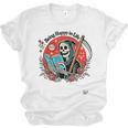 Grim Reaper Reads a Book Unisex Jersey T-Shirt