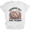 Groundhog Day Librarian Book Lover Reader Library Unisex Jersey T-Shirt