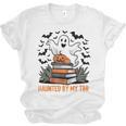 Haunted By My TBR Boo Halloween Book Lover Librarian Unisex Jersey T-Shirt Haunted By My TBR Boo Halloween Book Lover Librarian Unisex Jersey T-Shirt