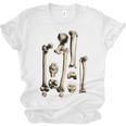 Hip And Leg Bones Book Print Vintage Human Bones Unisex Jersey T-Shirt Hip And Leg Bones Book Print Vintage Human Bones Unisex Jersey T-Shirt