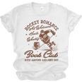 Hockey Romance Smut Reader Book Club Book Lover Bookish Unisex Jersey T-Shirt