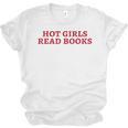 Hot Girls Read Books Book Lovers Unisex Jersey T-Shirt Hot Girls Read Books Book Lovers Unisex Jersey T-Shirt
