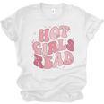 Hot Girls Read Cute Book Lover Reading Club Unisex Jersey T-Shirt Hot Girls Read Cute Book Lover Reading Club Unisex Jersey T-Shirt