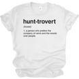 Hunt-Trovert Hunting Camo Woods Introvert Unisex Jersey T-Shirt Hunt-Trovert Hunting Camo Woods Introvert Unisex Jersey T-Shirt