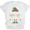 The Introvert Elf Christmas Family Matching Fun Xmas Top Unisex Jersey T-Shirt The Introvert Elf Christmas Family Matching Fun Xmas Top Unisex Jersey T-Shirt