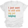 Introvert Pet Ladybug Mom Unisex Jersey T-Shirt Introvert Pet Ladybug Mom Unisex Jersey T-Shirt