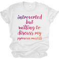 Introverted Willing To Discuss Pyrenean Mastiff Introvert Unisex Jersey T-Shirt Introverted Willing To Discuss Pyrenean Mastiff Introvert Unisex Jersey T-Shirt