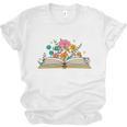 Its a Good Day To Read a Book Librarian Books Reading Floral Unisex Jersey T-Shirt Its a Good Day To Read a Book Librarian Books Reading Floral Unisex Jersey T-Shirt
