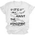 It's All About The Wingspan For Book Lover Unisex Jersey T-Shirt It's All About The Wingspan For Book Lover Unisex Jersey T-Shirt