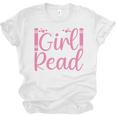 Just A Girl Who Loves To Read Book Lover Reading Books Unisex Jersey T-Shirt Just A Girl Who Loves To Read Book Lover Reading Books Unisex Jersey T-Shirt