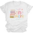 Just One More Chapter Artistic Pastel Book Lover Vibe Unisex Jersey T-Shirt Just One More Chapter Artistic Pastel Book Lover Vibe Unisex Jersey T-Shirt