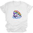 Just One More Chapter Bookish Book Unicorn Reading Book Unisex Jersey T-Shirt