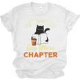 Just One More Chapter Fun Cat Coffee Reading Book Premium Tri-Blend Unisex Jersey T-Shirt Just One More Chapter Fun Cat Coffee Reading Book Premium Tri-Blend Unisex Jersey T-Shirt