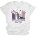 Just One More Chapter Romantasy Book Dragon Bookworm Bookish Unisex Jersey T-Shirt Just One More Chapter Romantasy Book Dragon Bookworm Bookish Unisex Jersey T-Shirt