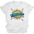 Kindness Is My Superpower Retro Comic Book T-Shirt Unisex Jersey T-Shirt