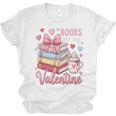 Librarian Books Are My Valentine Teacher Valentines Teach Unisex Jersey T-Shirt Librarian Books Are My Valentine Teacher Valentines Teach Unisex Jersey T-Shirt