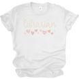 Librarian Valentines Day Daisy School Library Book Lover Premium Unisex Jersey T-Shirt