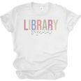Library Squad Librarian Book Lover Bookworm Unisex Jersey T-Shirt Library Squad Librarian Book Lover Bookworm Unisex Jersey T-Shirt