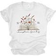 Life Chapter Forty 1986 Floral Book 40th Birthday Unisex Jersey T-Shirt
