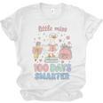 Little Miss 100 Days Smarter Cute Goose Reading Books Girls Unisex Jersey T-Shirt Little Miss 100 Days Smarter Cute Goose Reading Books Girls Unisex Jersey T-Shirt