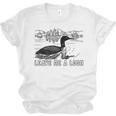 Loon Bird Pun Leave Me A Loon Nature For Introverts Unisex Jersey T-Shirt Loon Bird Pun Leave Me A Loon Nature For Introverts Unisex Jersey T-Shirt