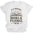 Magical Pajama And Book Lover Outfit For Readers Who Love Unisex Jersey T-Shirt