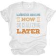 Matchstick Modeling Now Minimal Socializing Introvert Unisex Jersey T-Shirt Matchstick Modeling Now Minimal Socializing Introvert Unisex Jersey T-Shirt