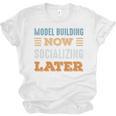 Model Building Now Minimal Socializing Introvert Vintage Unisex Jersey T-Shirt Model Building Now Minimal Socializing Introvert Vintage Unisex Jersey T-Shirt