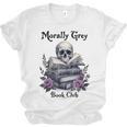 Morally Grey Book Club Gothic Vintage Style Unisex Jersey T-Shirt Morally Grey Book Club Gothic Vintage Style Unisex Jersey T-Shirt