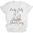 Nerdy Dirty Inked & Curvy ShirtSmutty Book TeesSmut Reader Unisex Jersey T-Shirt