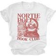 North Pole Book Club Christmas Unisex Jersey T-Shirt North Pole Book Club Christmas Unisex Jersey T-Shirt