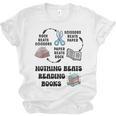 Nothing Beats Reading Rock Paper Scissors Reader Book Lover Unisex Jersey T-Shirt Nothing Beats Reading Rock Paper Scissors Reader Book Lover Unisex Jersey T-Shirt