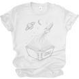 Novelty Universe Books Galaxy Adventure Drawing Women Men Unisex Jersey T-Shirt