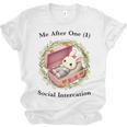 Me After One Social Interaction Introvert Saying Unisex Jersey T-Shirt