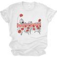 Poppy Field Wizard Of Oz Cowardly Brave Lion Book Unisex Jersey T-Shirt