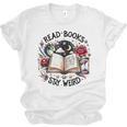 Read Books Be Kind Stay Weird Dragon Book Lover Unisex Jersey T-Shirt Read Books Be Kind Stay Weird Dragon Book Lover Unisex Jersey T-Shirt