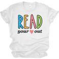 Read Your Heart Read Reading Librarian Book Across America Unisex Jersey T-Shirt Read Your Heart Read Reading Librarian Book Across America Unisex Jersey T-Shirt
