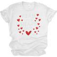 Read Your Heart Out Valentine Book Lover Reading Teacher Unisex Jersey T-Shirt