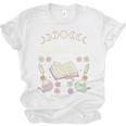 Well Read Woman Literature Quote Celestial Book Floral Unisex Jersey T-Shirt