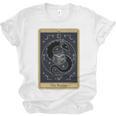 The Reader Tarot Card Mystic Dragon Book Magic Unisex Jersey T-Shirt The Reader Tarot Card Mystic Dragon Book Magic Unisex Jersey T-Shirt