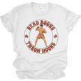 Reading Book Lover Boxer Boxing Lover Read Books Throw Hooks Unisex Jersey T-Shirt