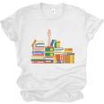Reading Books Librarian Reader Nerd I'm Ok Teacher Unisex Jersey T-Shirt Reading Books Librarian Reader Nerd I'm Ok Teacher Unisex Jersey T-Shirt