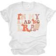 In My Reading Era Groovy Book Lovers Library Reading Women Unisex Jersey T-Shirt